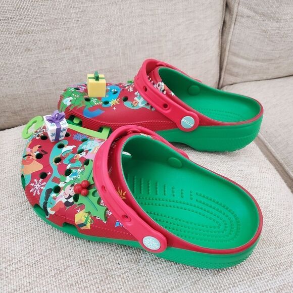 🎄 DISNEY CROCS 🎄 Mickey Mouse and Friends Holiday Clogs Adults by Crocs - Picture 10 of 16
